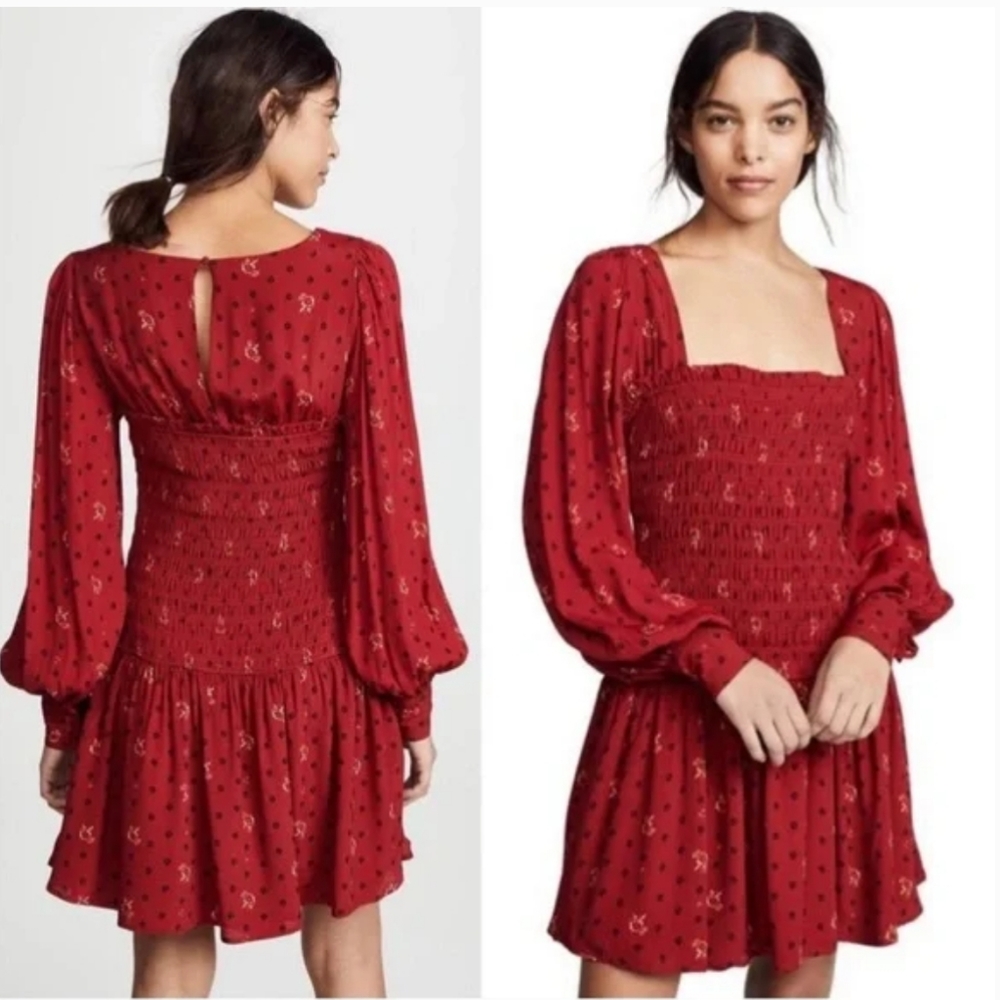 Free People Ruby Combo Floral Mini Ruby Small
